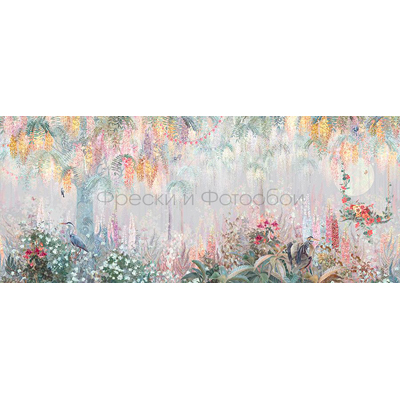 Фреска Affresco (Аффреско) Ботаника Лес Цветущая поляна Арт. ID136004