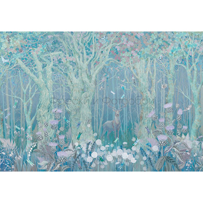 Фреска Affresco (Аффреско) Ботаника Лес Безмятежный лес Арт. ID135993