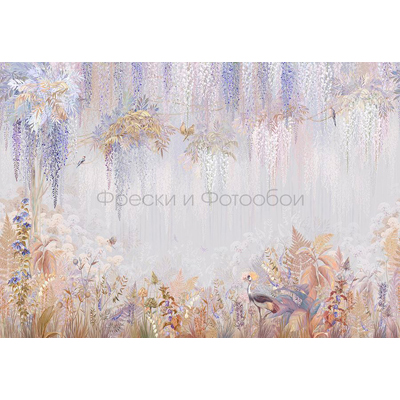 Фреска Affresco (Аффреско) Ботаника Лес Аромат глицинии Арт. ID136006