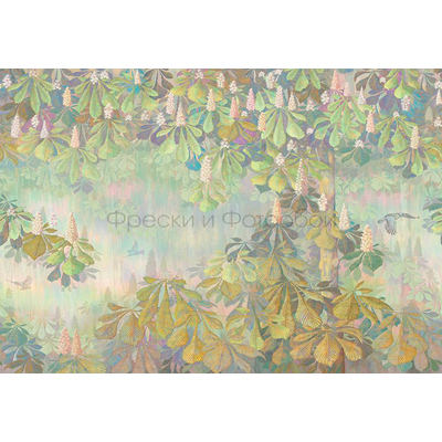 Фреска Affresco (Аффреско) Ботаника Лес Каштановый сад Арт. ID135972