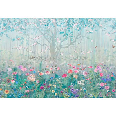 Фреска Affresco (Аффреско) Ботаника Лес Цветущий лес Арт. ID135836