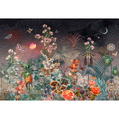 Фреска Affresco (Аффреско) Ботаника Тропики Звездное небо Арт. ID136081