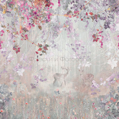 Фреска Affresco (Аффреско) Ботаника Сады В глубине леса Арт. ID135792