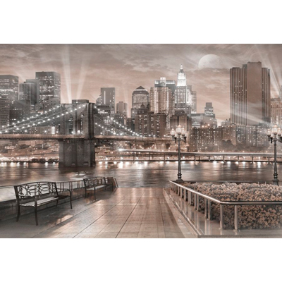 Фреска Affresco (Аффреско) Лучшие пейзажи Ночной город Арт. 6333