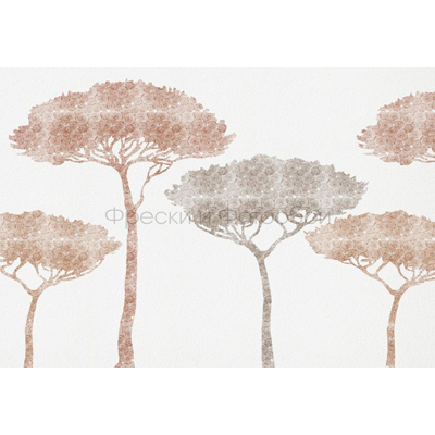 Фреска Affresco (Аффреско) Современный стиль Природа Большие деревья Арт. ID135772