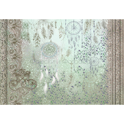 Фреска Affresco (Аффреско) Современный стиль Графика и орнамент Арт. ID136313