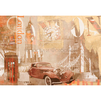 Фреска Affresco (Аффреско) Современный стиль Графика и орнамент Арт. 7088