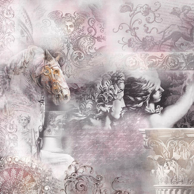 Фреска Affresco (Аффреско) Современный стиль Графика и орнамент Арт. ID135790