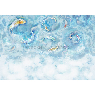 Фреска Affresco (Аффреско) Современный стиль Графика и орнамент Арт. ID136262