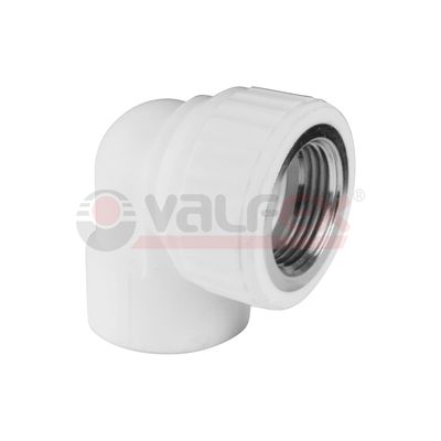 Угольник комбинированный ВР Valfex (Валфекс) белый 20 мм х 3/4″ (10125120)