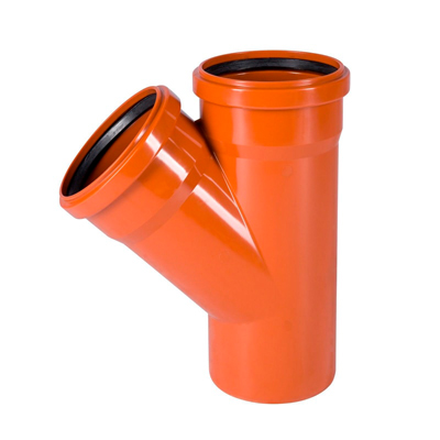 Тройник Ostendorf (Остендорф) KGEA канализационный 223310 L 332 мм 45° ø200/160 мм