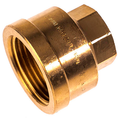 Муфта соединительная переходная Viega (Виега) бронза ВР 1 1/2″ х 3/4″ (271879)