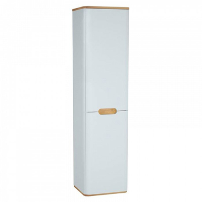 Пенал Vitra (Витра) мдф Белый с корзиной для белья Sento правосторонний (60842) 40 см (ножки 61069 заказываются отдельно)