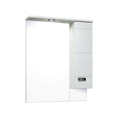 Шкаф зеркальный Runo (Руно) Турин 65 правый (ВхШхГ) 80х65х16 см