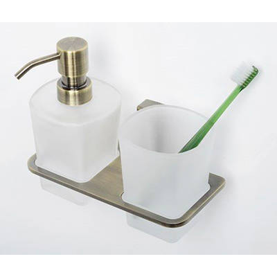 Держатель стакана и дозатора Wasserkraft (Васеркрафт) Exter K-5200 K-5289 9061251