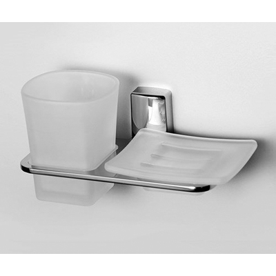 Держатель стакана и мыльницы Wasserkraft (Васеркрафт) Leine К-5000 K-5026 9060419