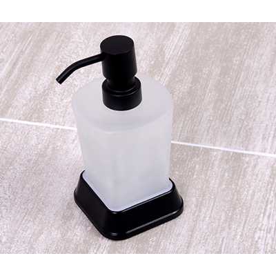 Дозатор для жидкого мыла Wasserkraft (Васеркрафт) Amper K-5400BLACK K-5499BLACK 9062204