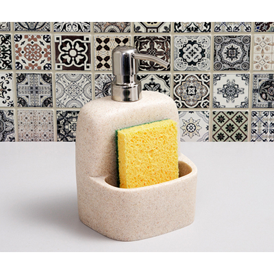 Дозатор с емкостью для губки Wasserkraft (Васеркрафт) K-8499 9062210