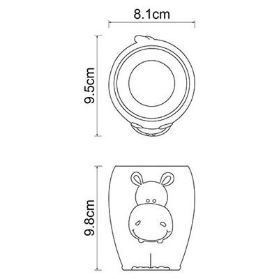 Стакан для зубных щеток Wasserkraft (Васеркрафт) Lippe K-8100 K-8128 9061763