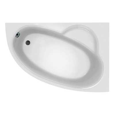 Ванна асимметричная Santek (Сантек) акриловая ШРИ-ЛАНКА 1500х1000 белая правосторонняя арт. 1WH302395, (без монтажного комплекта/ножек)