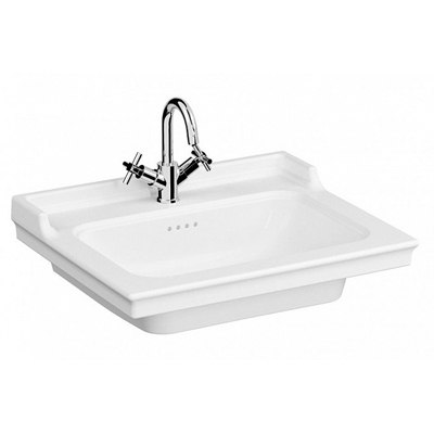 Раковина Vitra (Витра) с одним отверстием для смесителя и перелива Serenada Белый (7801B003-0001) 65 см