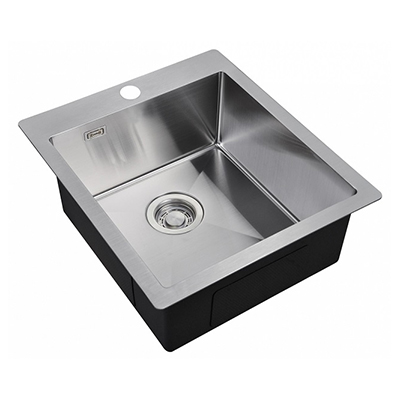 Мойка кухонная прямоугольная Zorg (Зорг) Light Хром (ZL R 450510)