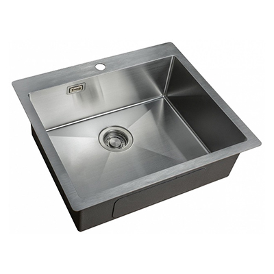 Мойка кухонная прямоугольная Zorg (Зорг) Light Хром (ZL R 590510)