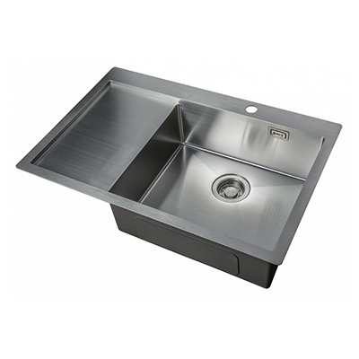 Мойка кухонная прямоугольная Zorg (Зорг) Light Хром (ZL R 780510-R)