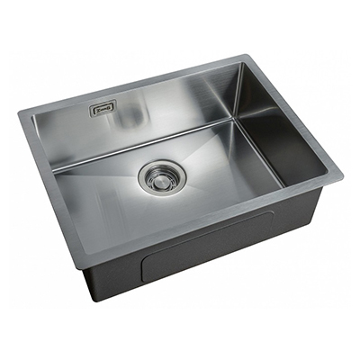 Мойка кухонная прямоугольная Zorg (Зорг) Light Хром (ZL R 580440)