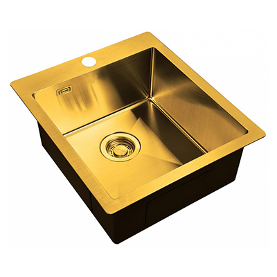 Мойка кухонная прямоугольная Zorg (Зорг) Light Бронза (ZL R 450510 BRONZE)