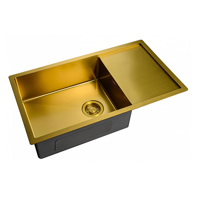 Мойка кухонная прямоугольная Zorg (Зорг) Light Бронза (ZL R 780440 BRONZE)