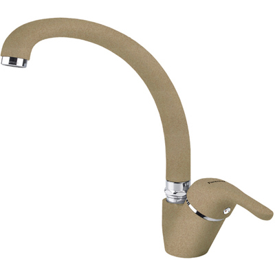 Смеситель Флорентина (Florentina) для кухни под камень Омега AV Бежевый (33.24H.1110.104)