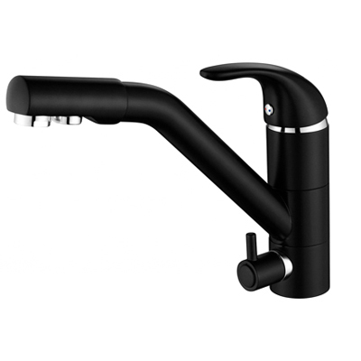 Смеситель Paulmark для кухни Holstein под фильтр Антрацит (Ho213013-401)