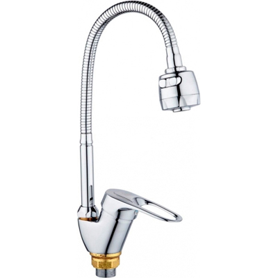 Смеситель Hansen (Хансен) для кухни с гибким изливом H52030 хром