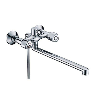 Смеситель для ванны с длинным изливом Wasserkraft (Васеркрафт) Amper 2902L хром