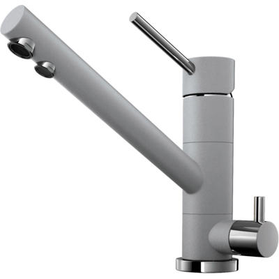 Смеситель для кухни Omoikiri (Омойкири) под фильтр Tonami GR Leningrad Grey 4994223