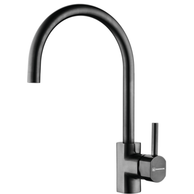 Смеситель для кухни Omoikiri (Омойкири) Wakayama GM (ст. арт OWA PVD GM 35) Вороненая сталь 4994290