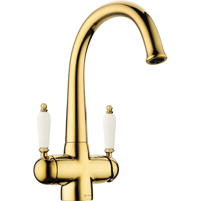 Смеситель для кухни Omoikiri (Омойкири) под фильтр Okinawa 2 G Золото 4994253