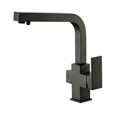 Смеситель для кухни под фильтр Zorg (Зорг) Sanitary (ZR 311 YF-Черный металл)