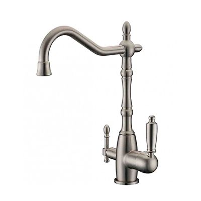 Смеситель для кухни под фильтр Zorg (Зорг) Sanitary никель ZR 312 YF-33-Nickel