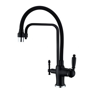 Смеситель для кухни под фильтр Zorg (Зорг) Sanitary (ZR 342-6 YF Black)