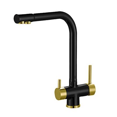 Смеситель для кухни под фильтр Zorg (Зорг) Sanitary (ZR 348 YF Black Bronze)