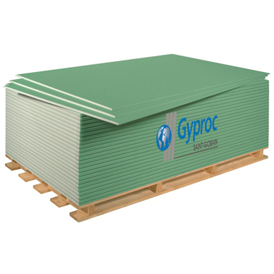 Гипсокартонный лист ГКЛВ Gyproc В GKBI УК 2500х1200х9,5 мм Гипсокартонный лист ГКЛВ Gyproc В GKBI УК 2500х1200х9,5 мм