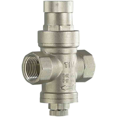 Регулятор давления TIM (ТИМ) с выходом под манометр 1/2 (BL2802A)