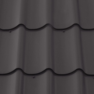 Металлическая черепица Grand Line (Гранд Лайн) Classic 0,5 мм серая (м2)