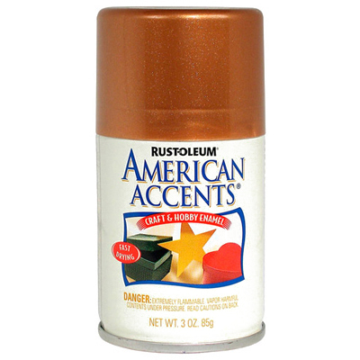 Краска с эффектом металлика на алкидной основе American Accents Полированная медь (209675) 0,850 кг