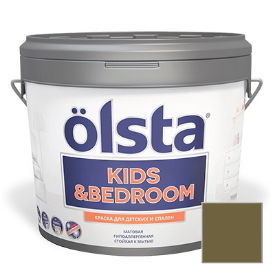 Краска интерьерная Olsta Kids and Bedroom 98C Seashell 2,7 л Краска интерьерная Olsta Kids and Bedroom 98C Seashell 2,7 л