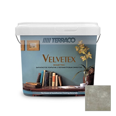Декоративное покрытие Terraco (Террако) Velvetex Вельветтекс VB-260 1 кг