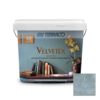 Декоративное покрытие Terraco (Террако) Velvetex Вельветтекс VD-420 1 кг