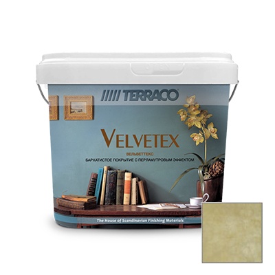Декоративное покрытие Terraco (Террако) Velvetex Вельветтекс VE-500 1 кг